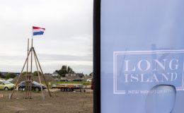 Woningbouwplan Long Island feestelijk van start, Giesbers