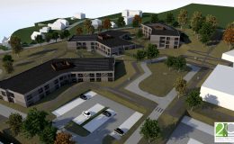 Drie nieuwe zorggebouwen voor Kalorama in de heuvels van Beek, Giesbers