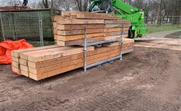 Week van de Circulaire Economie &#8211; Hergebruik uitgangspunt bij nieuwbouw KC Meerdijk in hout, Giesbers