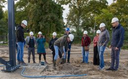 Bouw grootste archeologische schatkamer van Nederland start met bouwoffer, Giesbers