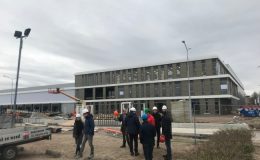 JOKAN bezoekt nieuwbouw Bunzl Retail &amp; Industry, Giesbers