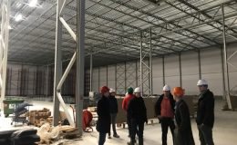 JOKAN bezoekt nieuwbouw Bunzl Retail &amp; Industry, Giesbers